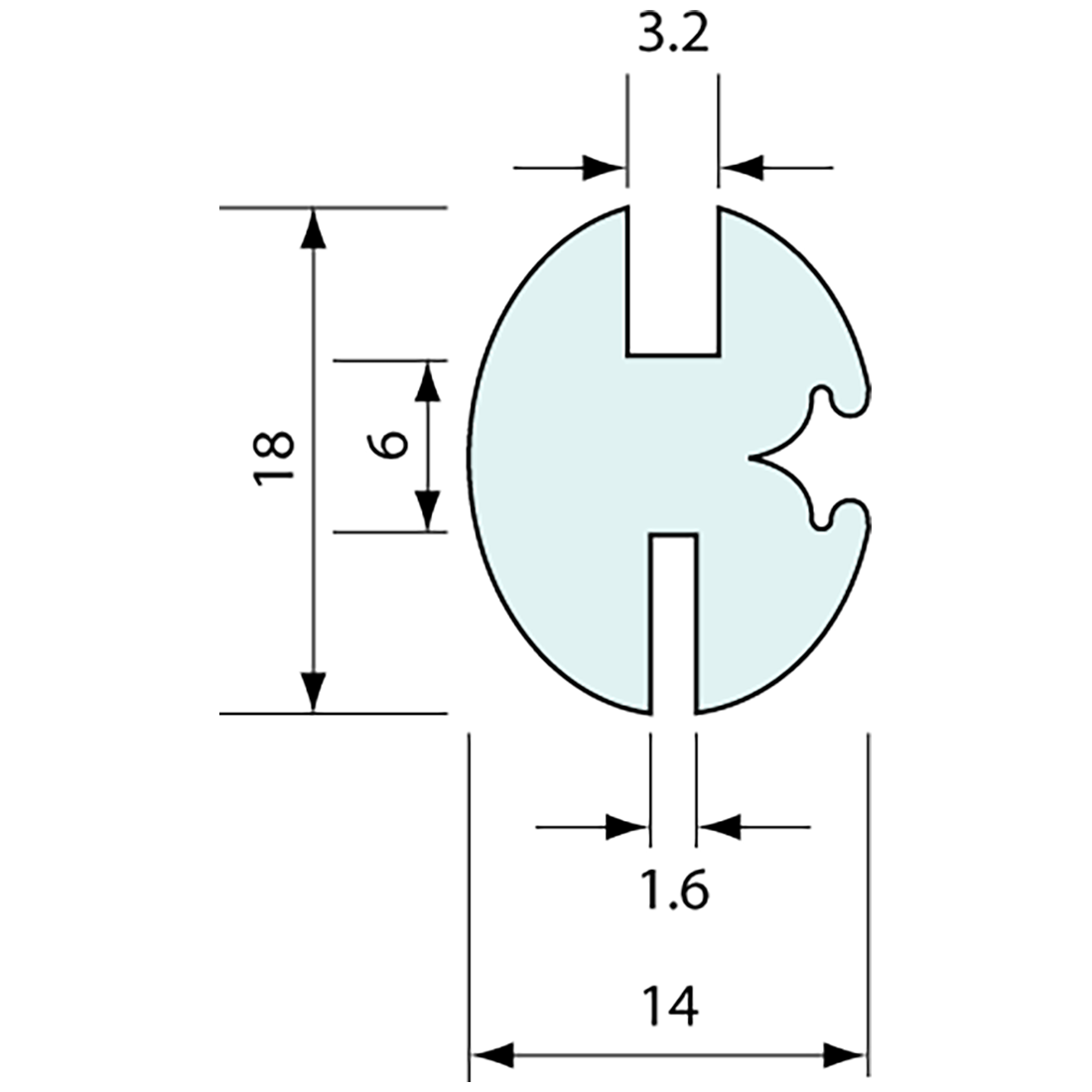 Self Sealing Weather Strip 1.6mm Panel